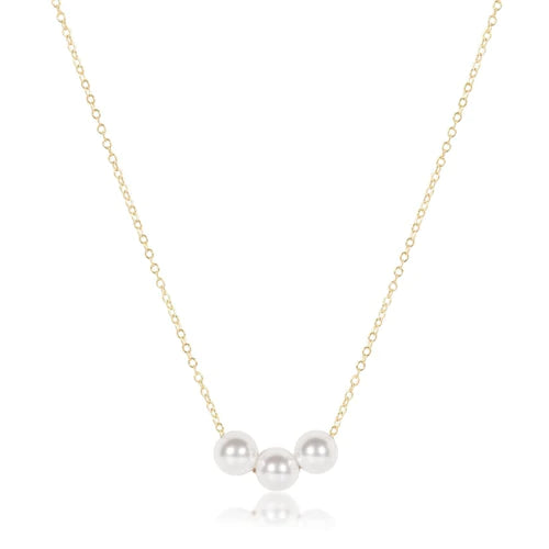 enewton 16" necklace gold - joy pearl
