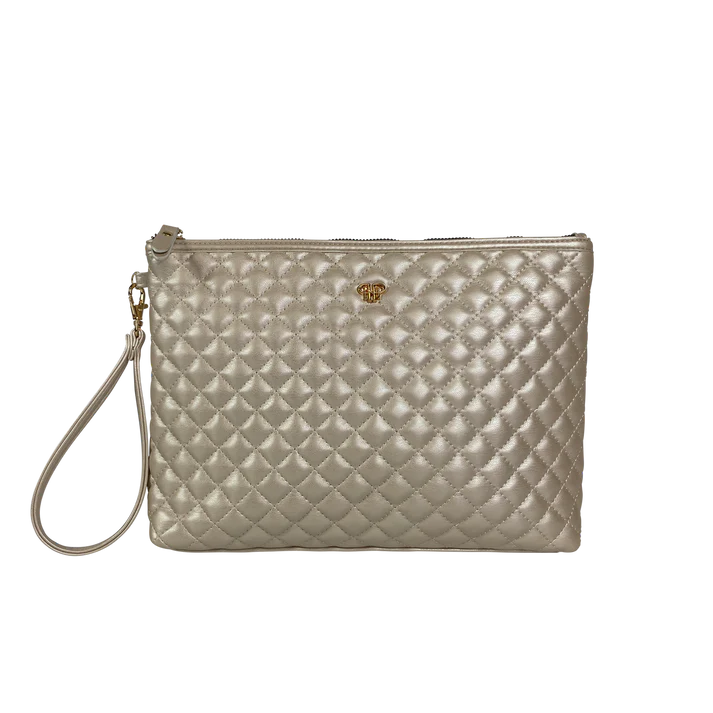 PurseN Wristlet Makeup Cas- Pearl