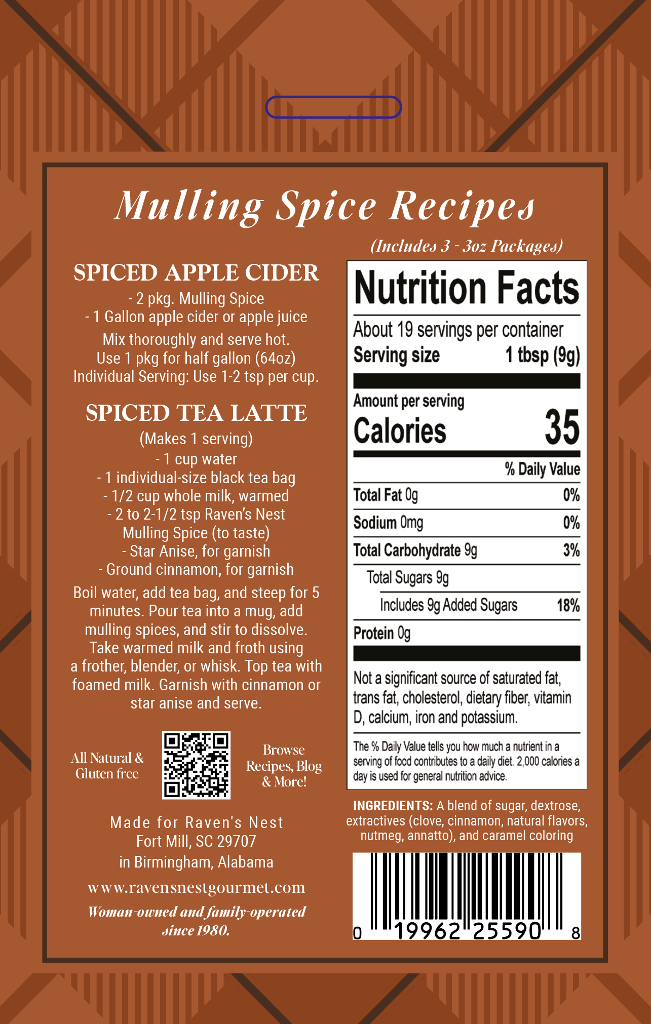 NEW! Mulling Spice Gift Box - Fall