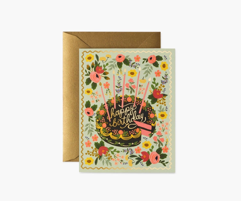 Rifle Paper Co. Happy Birthday Greeting Cards