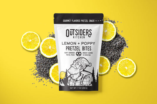 Outsiders Kitchen Lemon + Poppy Pretzel Bites
