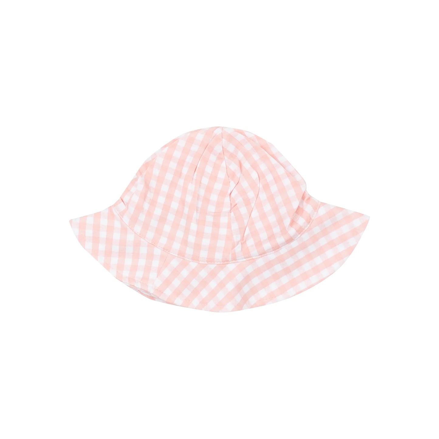 Angel Dear MINI GINGHAM PINK SUNHAT