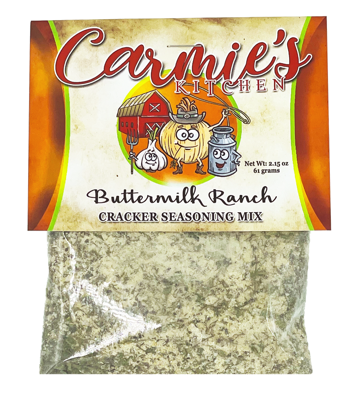 Carmies Kitchen Buttermilk Ranch Cracker Seasoning Mix