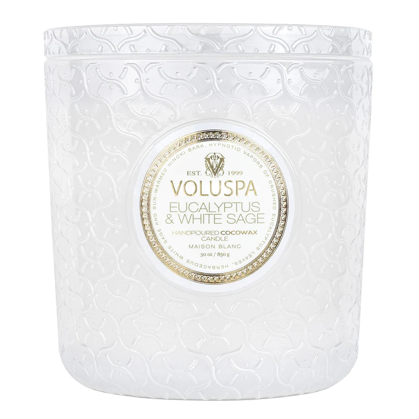 Voluspa EUCALYPTUS & WHITE SAGE Candle