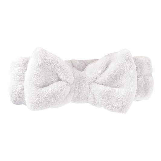 Bella il Flore Plush Bow Spa Headband