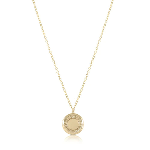 enewton 28.5" necklace gold - cherish medium gold locket