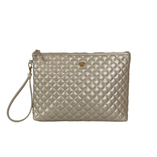 PurseN Wristlet Makeup Cas- Pearl