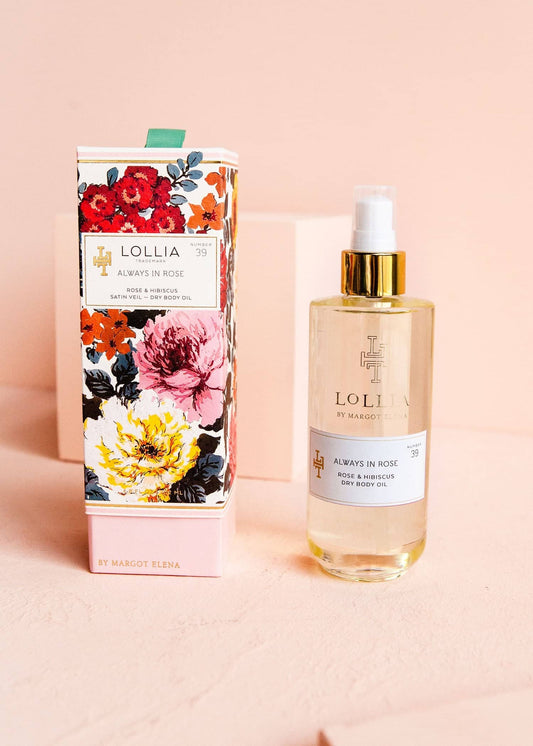 LOLLIA ALWAYS IN ROSE DRY BODY OIL