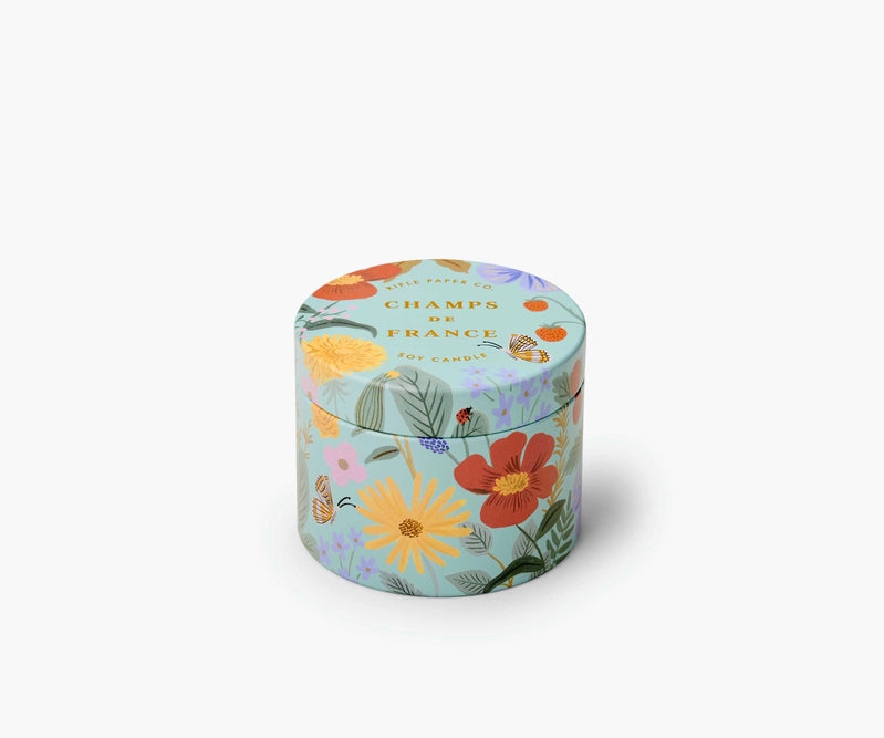 Rifle Paper Co. Champs de France Tin Candle