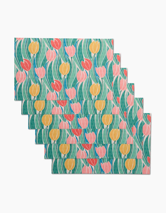 Tranquil Tulips Not Paper Towel
