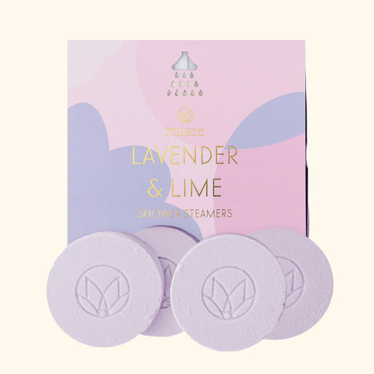 Musee Lavender & Lime Shower Steamers