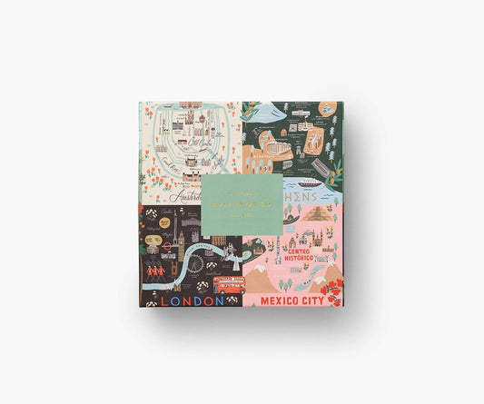 Rifle Paper Co. Maps Jigsaw Puzzle