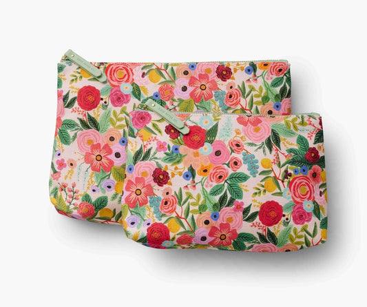 Rifle Paper Co. Garden Party Zippered Pouch Set