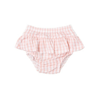 Angel Dear MINI GINGHAM PINK BLOOMER SKIRT