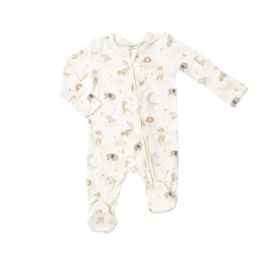 Angel Dear DREAMY SAFARI 2 WAY ZIPPER FOOTIE